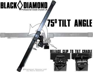 BLACK DIAMOND DRYWALL PANEL HOIST LIFT SHEETROCK JACK  