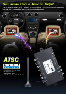   LCD IN DASH CAR DVD PLAYER DIGITAL USA DIGITAL ATSC TV TUNER BLUETOOTH