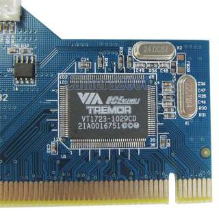 Ch Surround Audio Sound PCI Card VIA VT1723 Win7  