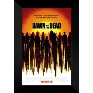  Dawn of the Dead FRAMED Movie Poster Ving Rhames