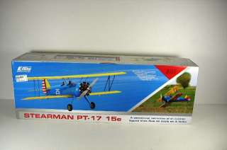 Flite Stearman PT 17 15e ARF RC Airplane EFL2950  