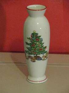 in Shibata Fine Porcelain Christmas Vase Japan  