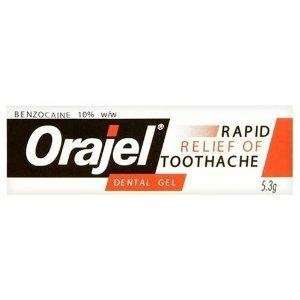  Orajel Dental Gel for Rapid Relief of Toothache   5.3g 