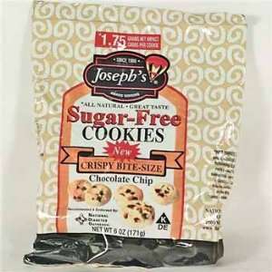 Josephs Sugar Free Chocolate Chip Cookies, 6 oz bag  