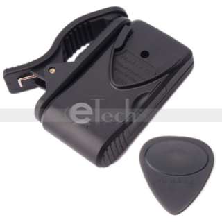 New Clip on Electronic Acoustic Guitar Tuner T80G Black  