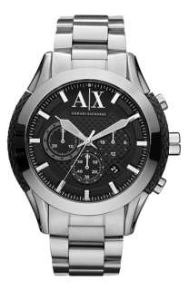 AX Armani Exchange Silicone Accent Bracelet Watch  