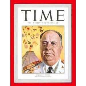  Anastasio Somoza / TIME Cover November 15, 1948, Art 