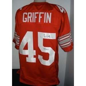 ARCHIE GRIFFIN Signed Ohio State Jersey HT 74/75