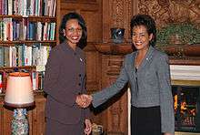 Condoleezza Rice visits Governor General of Canada , Michaëlle Jean 