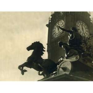 The Statue of Boadicea the Ancient Briton Queen Who Revolted Against 