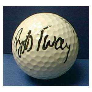  Bob Tway Autographed Golf Ball