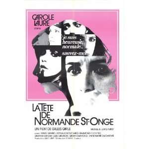  La Tete De Normande St Onge (1976) 27 x 40 Movie Poster 