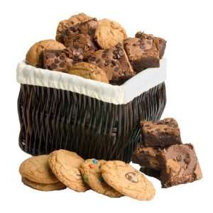  Drews Signature Gift Basket of 8 Chocolate Chip Cookies & 4 Brownies