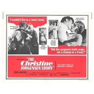 Christine Jorgensen Story Movie Poster, 28 x 22 (1970)