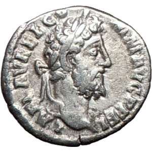 COMMODUS 192AD Rare Authentic Ancient Silver Roman Coin Fortuna Luck 
