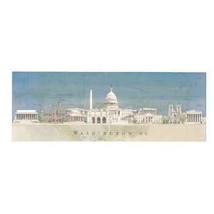  Washington DC by Craig Holmes   13 x 32 inches   Fine Art 