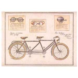  PHILIPPE DAVID TANDEM POUR SPORTIFS 11.75X9.5 LEISURE ART 