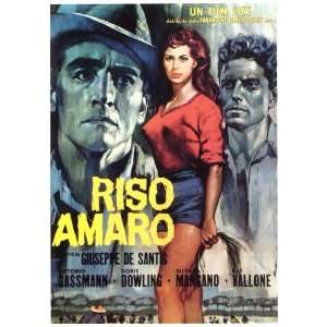  Bitter Rice (1949) 27 x 40 Movie Poster Italian Style A 
