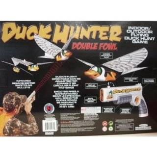 Interactive Toy Concepts Duck Hunter Indoor DOUBLE Flying Fowl Hunting 