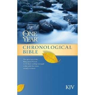 The One Year Chronological Bible KJV by Tyndale ( Paperback )