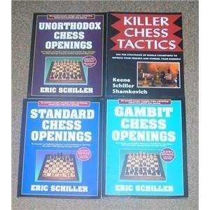   Chess Openings Eric Schiller, Raymond Keene, Leonid Shamkovich Books