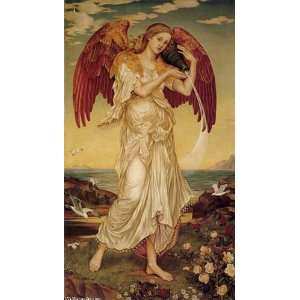  FRAMED oil paintings   Evelyn de Morgan   24 x 42 inches 