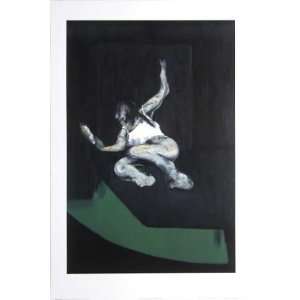  Lying Figure No. 3 by Francis Bacon. Size 16.25 X 22.25 