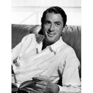 Gregory Peck in the Late 1940s Premium Poster Print, 24x32