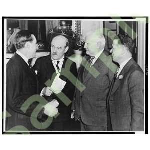 1938 Gutzon Borglum,Walter Damrosch,C Pepper,A Ellender  