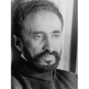  Portrait of Exiled Ethiopian Emporer Haile Selassie 