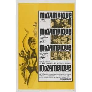 Mozambique Poster Movie B 11 x 17 Inches   28cm x 44cm Hildegard Knef 
