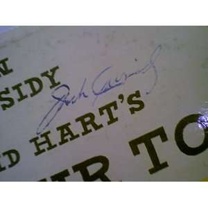  Cassidy, Jack On Your Toes 1954 LP Signed Autograph 