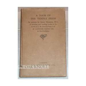  A Tour of the Temple Press James Thornton Books
