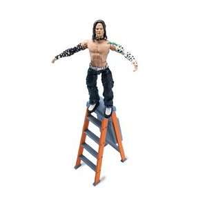  TNA Wrestling Figures Jeff Hardy 6 with Daredevil Ladder 