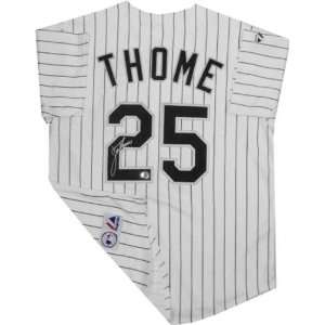 Jim Thome Autographed Jersey  Details Chicago White Sox, Majestic 