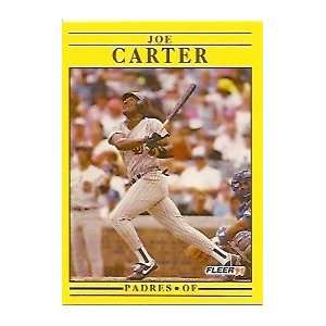  1991 Fleer #525 Joe Carter