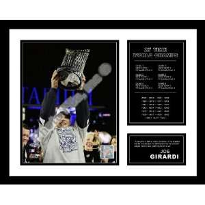 Joe Girardi New York Yankees MLB Framed Photograph 2009 World Series 