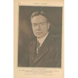  1919 Print John D Rockefeller Jr 