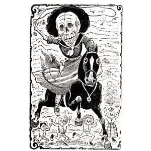  Revolutionary Calavera Postcard