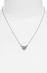 Stephan & Co. Rhinestone Heart Charm Necklace $10.00