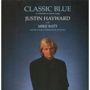   BLUE LP (VINYL) UK TRAX 1989 JUSTIN HAYWARD WITH MIKE BATT Music