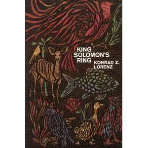  King Solomons Ring Konrad Lorenz Books