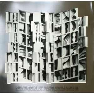 Louise Nevelson   At Pace Columbus (silver) Lithograph  