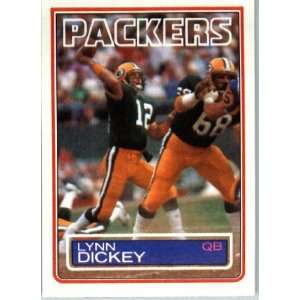  1983 Topps # 77 Lynn Dickey Green Bay Packers Football 
