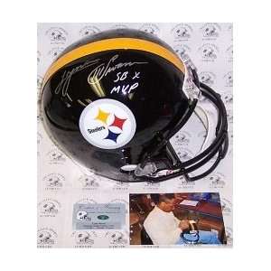 Lynn Swann Signed Pittsburgh Steelers Full Size Helmet