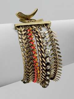 ABS by Allen Schwartz Jewelry   Stone Accented Multi Row Bracelet