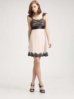 Sue Wong   Sue Wong for Walt Disney Alice Inspired Beaded Lace Dress 