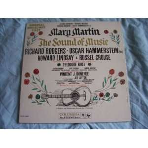  MARY MARTIN/BROADWAY CAST Sound of Music USA LP Mary Martin 