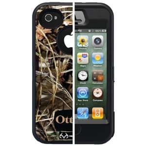   Apple iPhone 4 4S (Black) ((Max 4HD Blazed Pattern)) Cell Phones