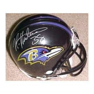  Mike Anderson Baltimore Ravens Mini Helmet Sports 